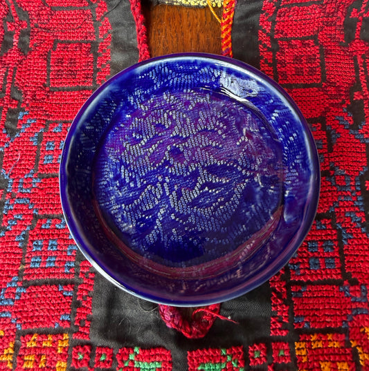 Jaffa Blue Tiny Plate (10cm) in Royal Blue