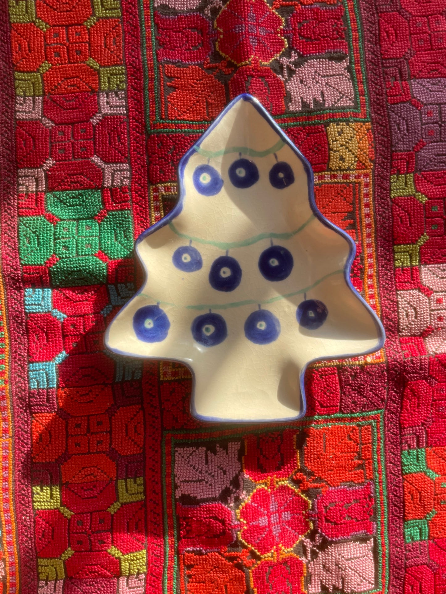 Christmas Tree plates