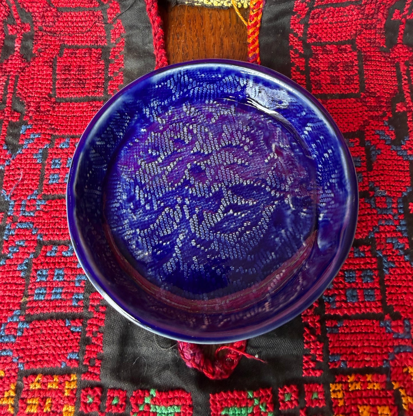 Jaffa Blue Tiny Plate (10cm) in Royal Blue