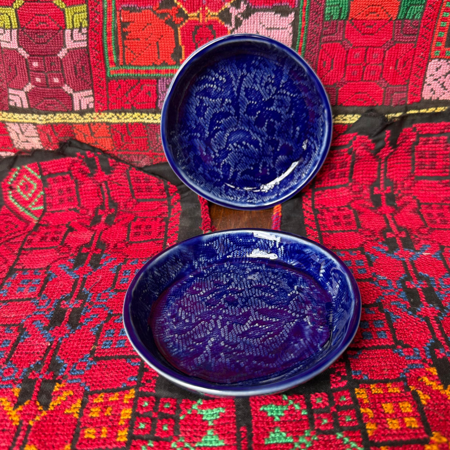 Jaffa Blue Tiny Plate (10cm) in Royal Blue