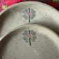 Speckled Hebron Rose Set of 2 Plates (Dinner + Side)