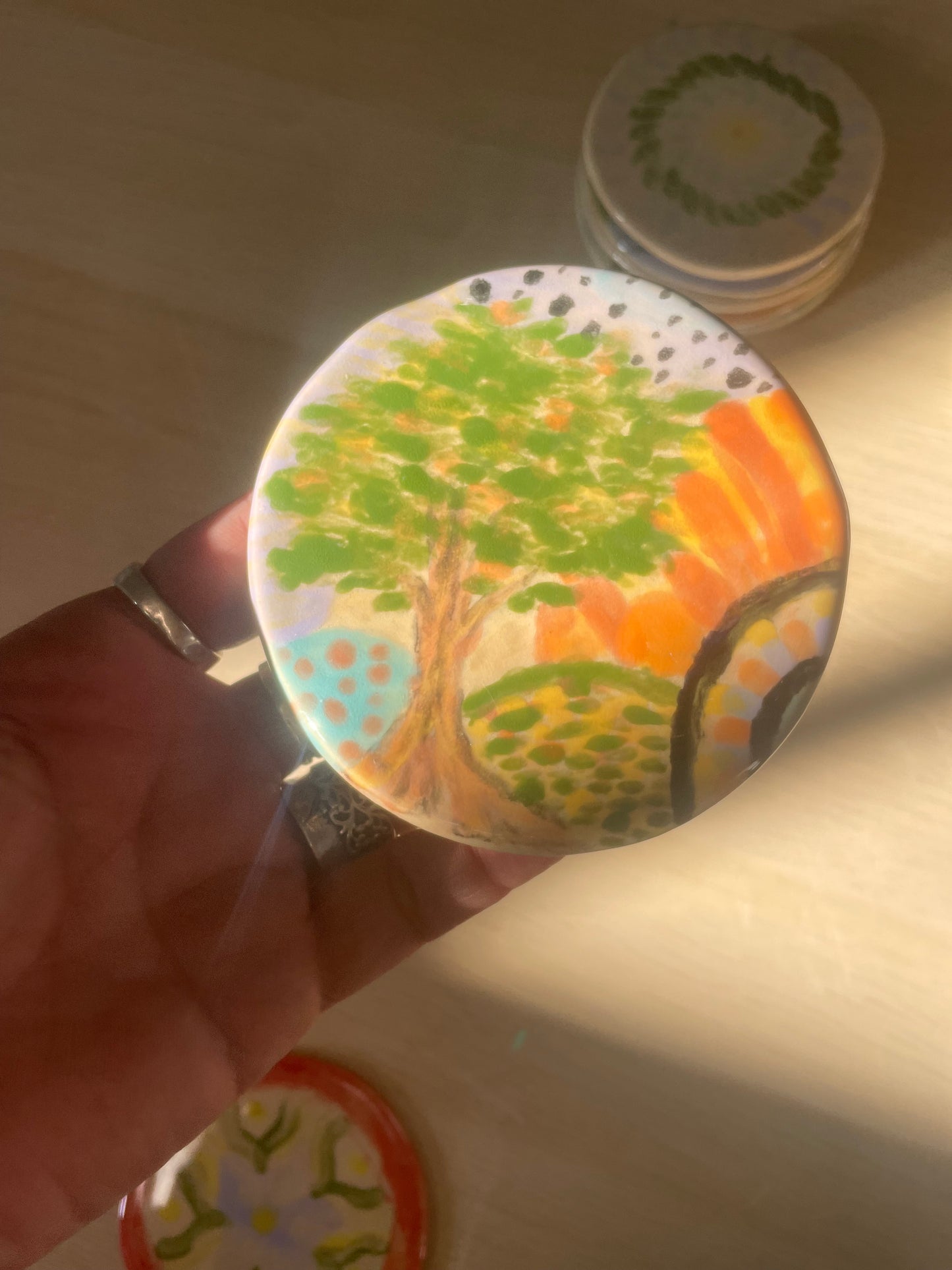 Carve & Glaze: Create Your Own Ceramic Coaster