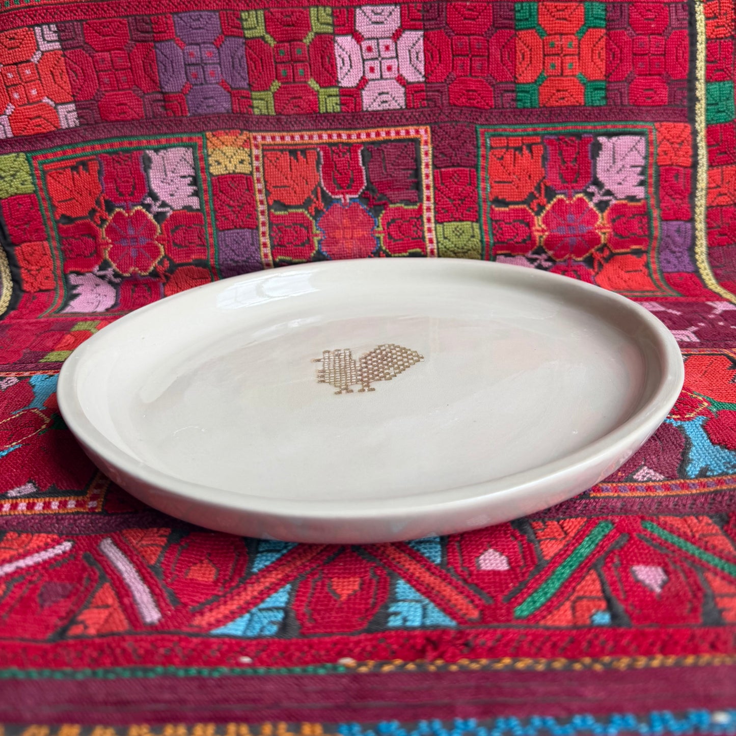 Mix & Match Your Own Tatreez Dinner Set of 8 (24 cm plates)