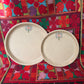 Speckled Hebron Rose Set of 2 Plates (Dinner + Side)