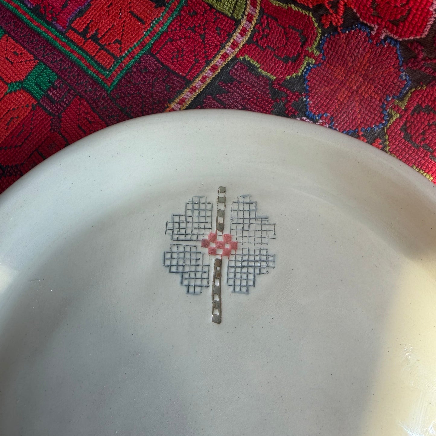 Hebron Rose- Side Plate 18cm