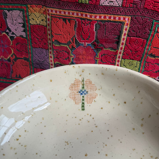 Hebron Rose زهرة الخليل Serving Bowl 22 cm