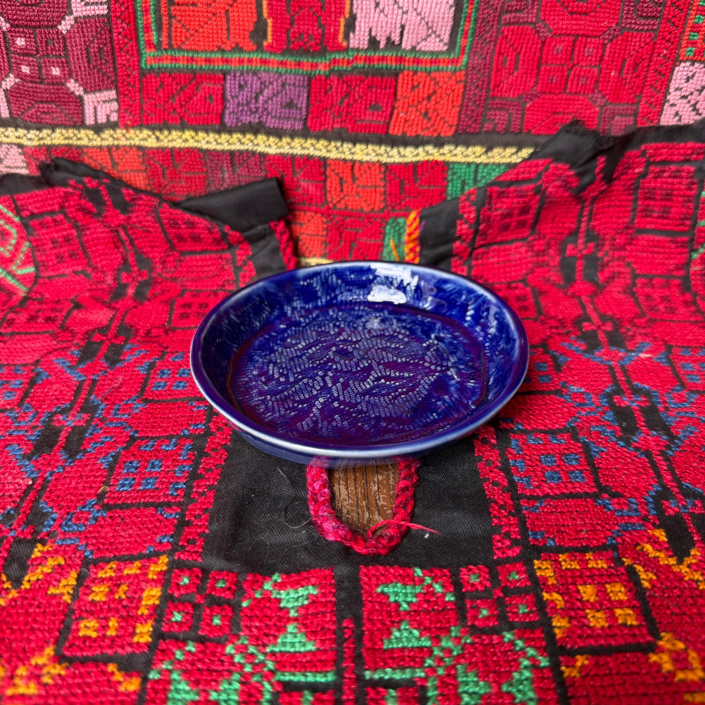 Jaffa Blue Tiny Plate (10cm) in Royal Blue