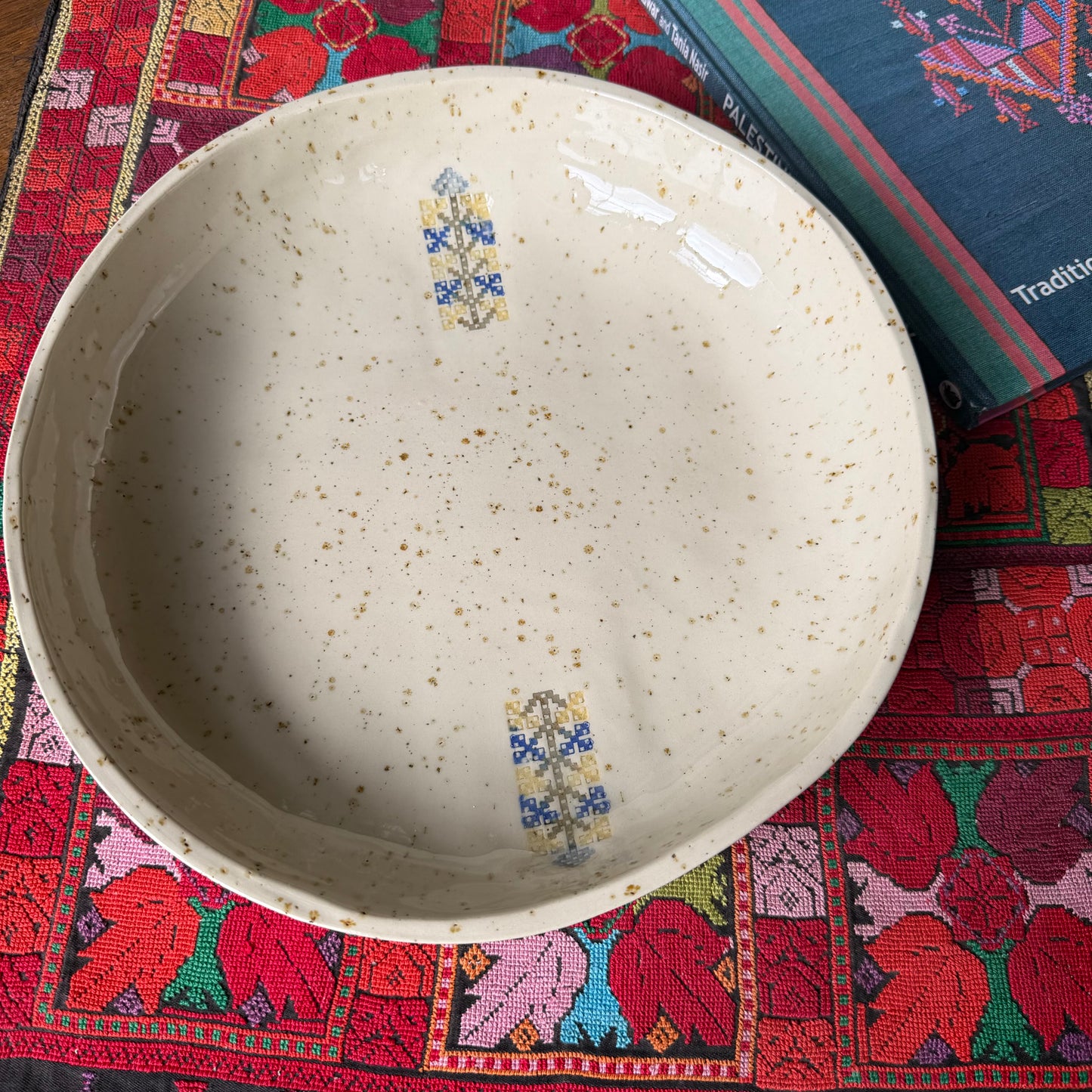 Large Serving Bowl - Tree of Love شجرة حب
