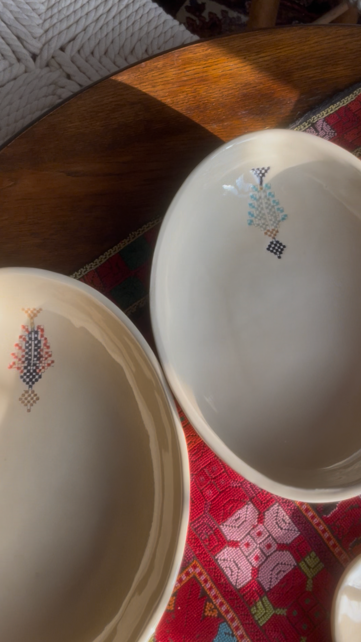 Cypress Tree Large Oval Platter