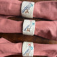Palestine Sunbird Napkin Rings Set of 6