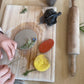 Print With Nature (Make two small plates)
