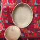 Speckled Hebron Rose Set of 2 nested oval platters (Large + Small)