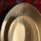 Speckled Hebron Rose Set of 2 nested oval platters (Large + Small)