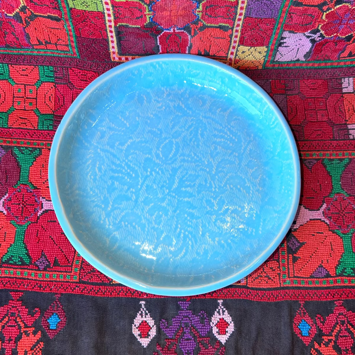 Jaffa Blue Side Plate 20cm  in Turquoise