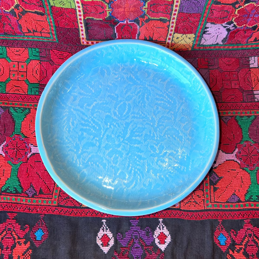 Jaffa Blue Side Plate 20cm  in Turquoise