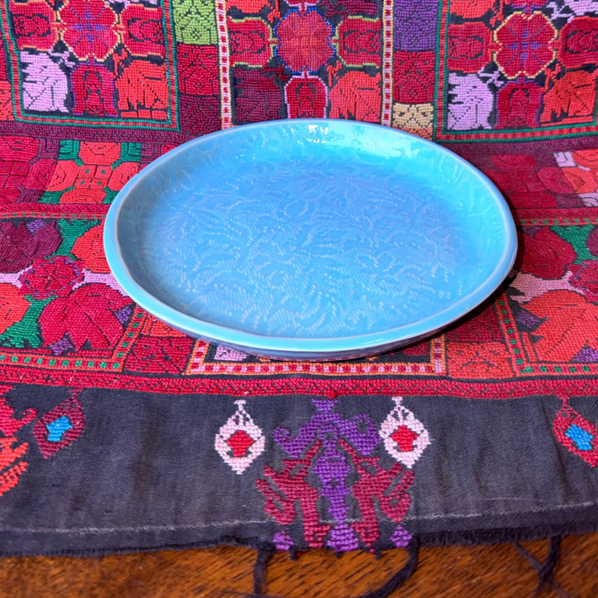 Jaffa Blue Side Plate 20cm  in Turquoise