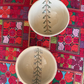 A Set of 2 Tatreez Bowls (Palm Tree & Tree of Love)