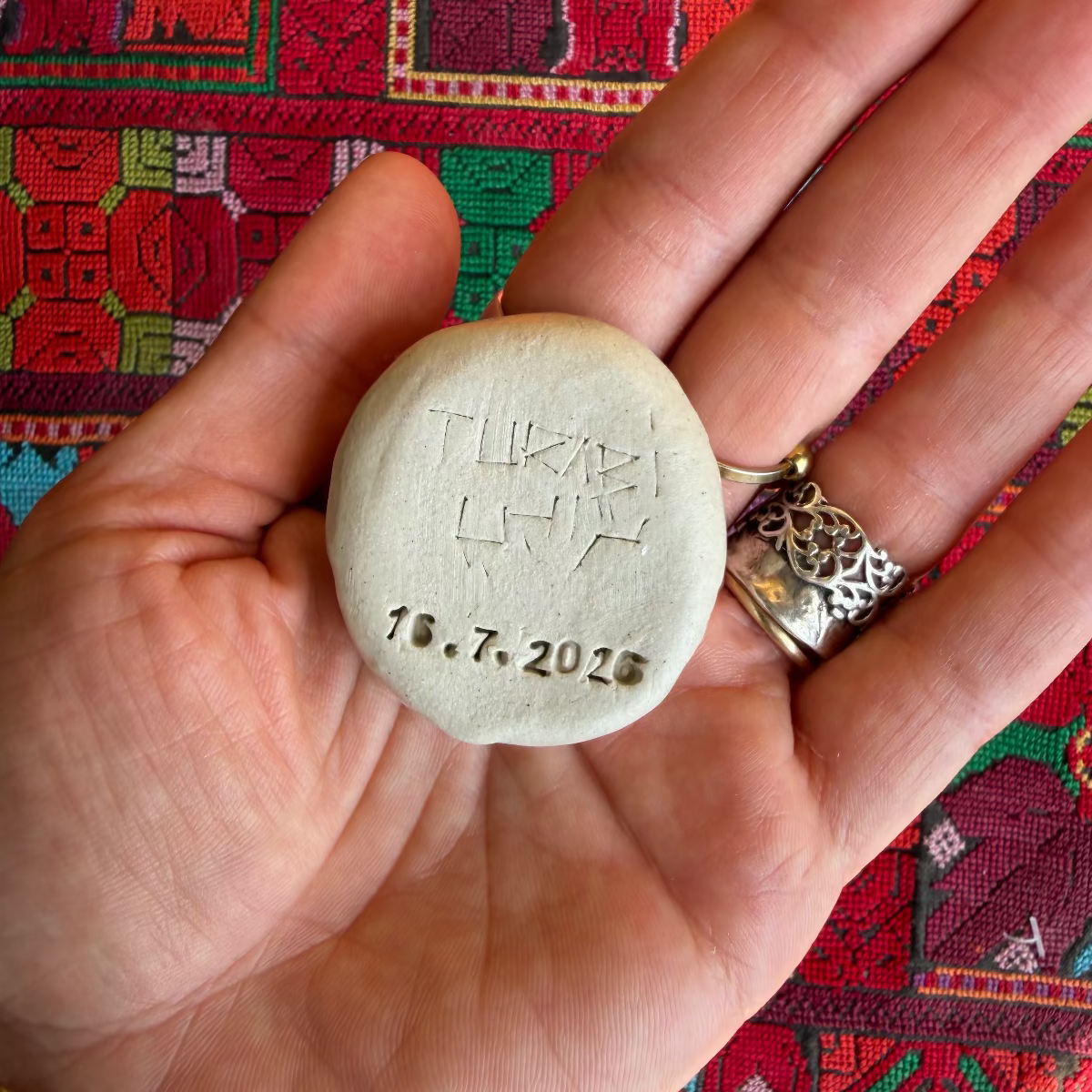 Wedding Favours : A Personalised Handmade Stone