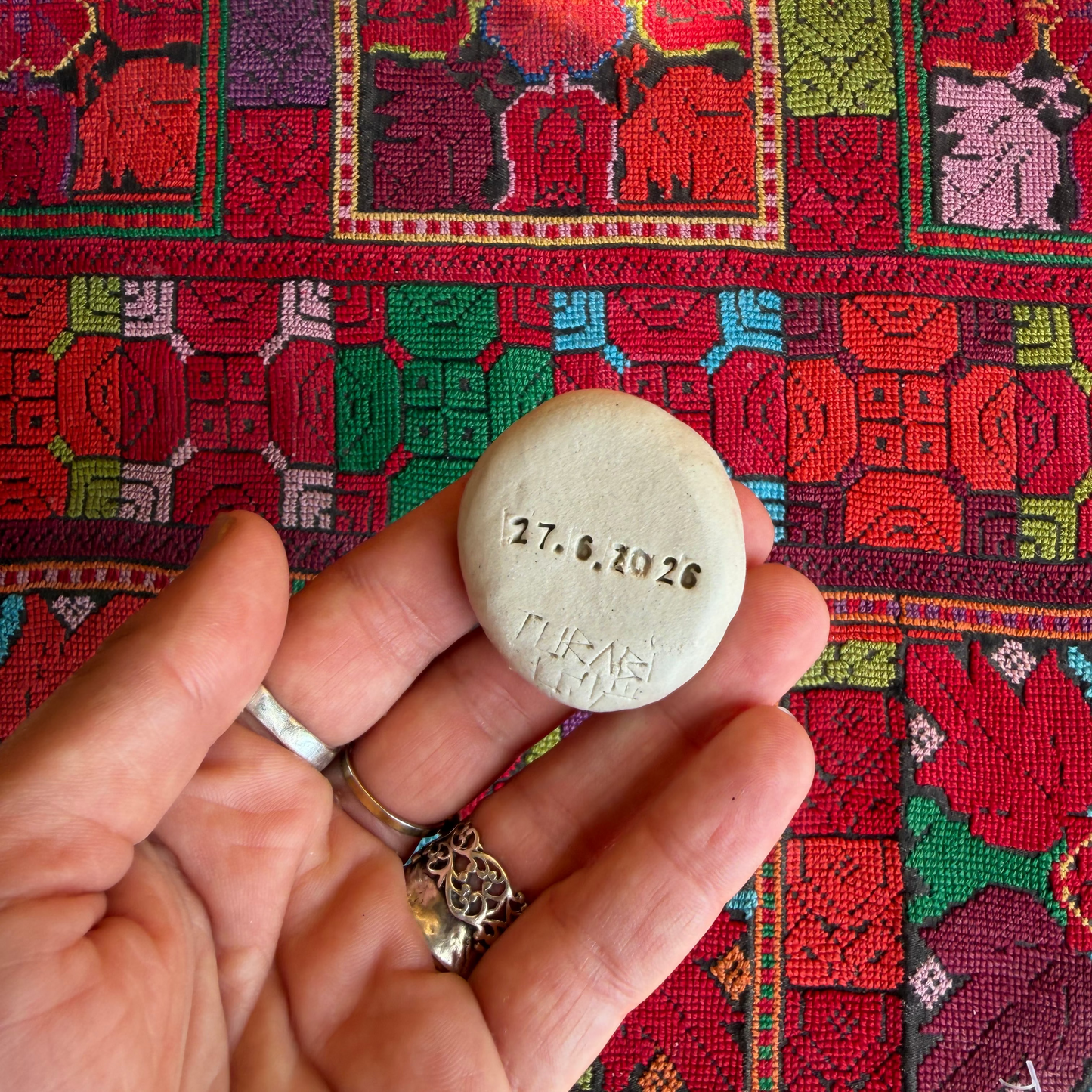Wedding Favours : A Personalised Handmade Stone